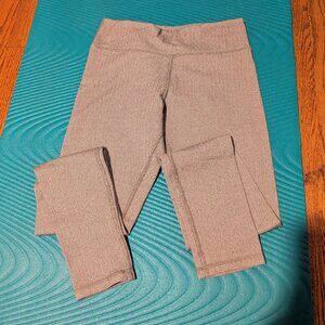 Brown/Tan Patterned Eddie Bauer Soft Leggings Small